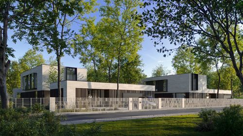 Modernistyczne wille w Łomiankach: architektura, kt&oacute;ra łączy dom, pracę i naturę